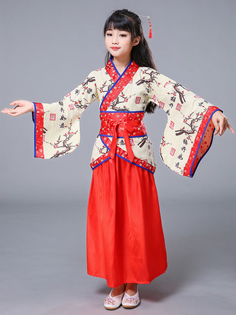 Chinese Kids Costume Carnival Chinese Spring Festival Costume