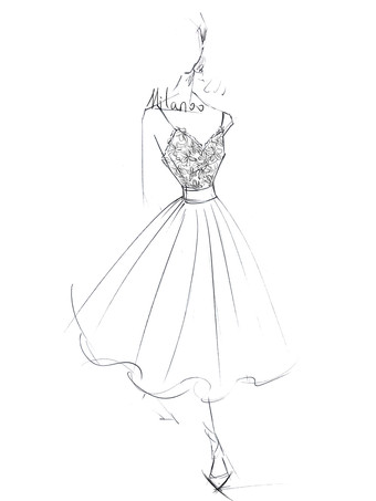 ショートウェディングドレス サテン Aライン 短いブライダルドレス ミモレ丈 アイボリー ノースリーブ Vネック 前撮り 結婚写真　フォトウェディング ミニドレス ウェディングドレス