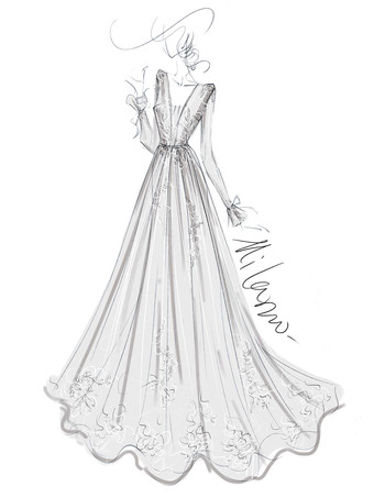 レース ウェディングドレス アイボリー ウェディングドレス Aライン 結婚式 二次会 披露宴 長袖 コートトレーン ブライダル 花嫁 バックレス ビーチウェディングドレス ウェディング ナチュラルウェストライン Vネック レース レース ガーデン ビーチ オーダーメイドも可能