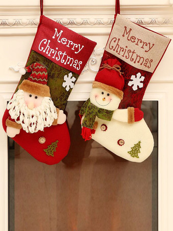 クリスマスの靴下 カワイイ新作　プレゼント クリスマスツリー 装飾品