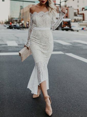 robe dentelle courte