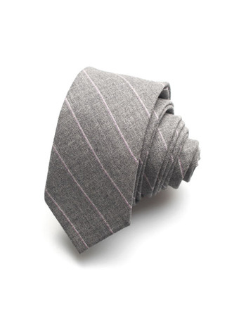 ライトグレーメンズドレスネクタイハンサムポリエステルジャカード