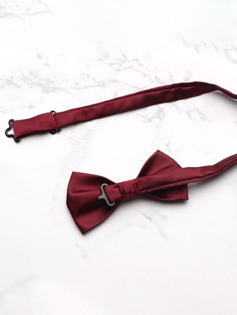 メンズアクセサリークラシックポリエステルジャカードオレンジ