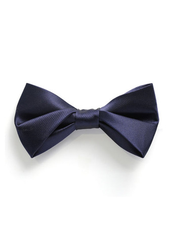 ディープブルーメンズアクセサリークラシックポリエステルジャカードブラック