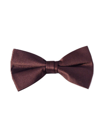 ブラウン メンズアクセサリークラシックポリエステルジャカードブラック