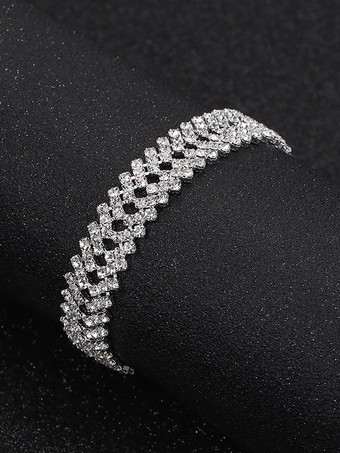 Ensemble de bijoux pour strass solide de strass chic hidal