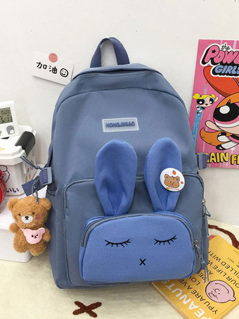 ブルー ブラックロリータバッグポリエステルショルダーバッグロリータアクセサリー