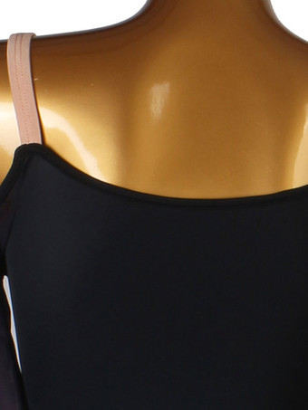 ラテンダンスドレスブラックウーマンズフラワーズボディコンセクシーなポリエステルドレスダンスウェア