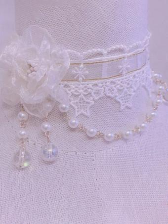 White Lace Choker, Accessories