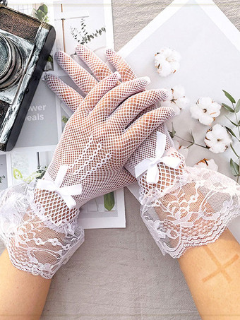 ホワイト ゴシックロリータアクセサリーブラックレースレースアクセサリーポリエステル繊維その他