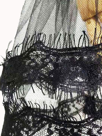 スチームパンクロリータアクセサリーブラックレースポリエステルファイバーアクセサリーレースその他