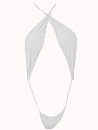 Frauen Monokini Badeanzüge Rosa Sommer Sexy Badeanzüge