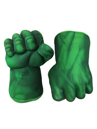 Marvel Comics Cosplay The Hulk Green Giant American Comics Polyester Gloves Poly/Cotton Blend Marvel Comics