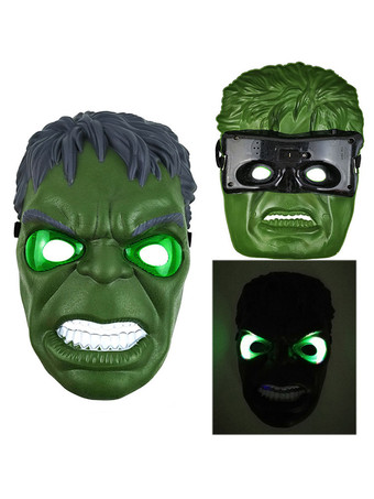 Marvel Comics Cosplay The Hulk Green Giant American Comics Maske Poly/Baumwollmischung Marvel Comics