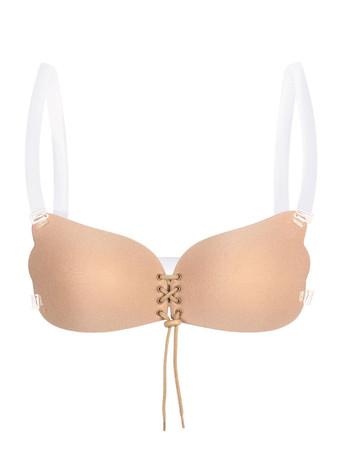 Bras Lingerie Women Bra Nude Lace Up Hot Underwear - Milanoo.com