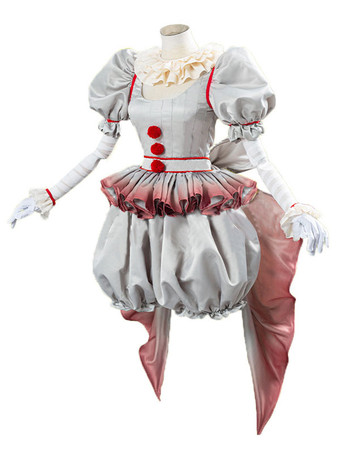 ITペニーワイズ女性ハロウィンコスプレコスチューム