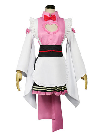 Demon Slayer: Kimetsu No Yaiba Kibutsuji Muzan Kimono Maid Dress Cosplay  Conjunto de Trajes - Cosplayshow.com