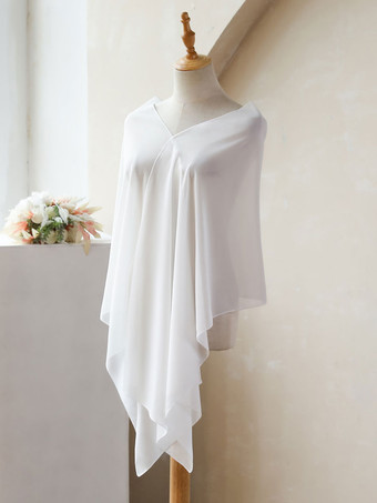 Écharpe de mariage boléro mariage blanche