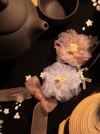 プレセールスウィートロリータソックスブラックフラワーアクセサリーポリエステルレースロリータアクセサリー