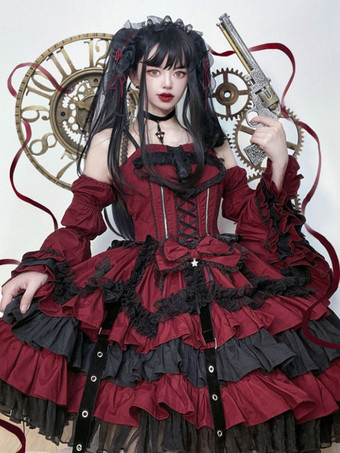 Lolita 2023, Gothic Lolita Dresses, Sweet Lolita Dresses, Printed Flower Dresses - Lolitashow.com