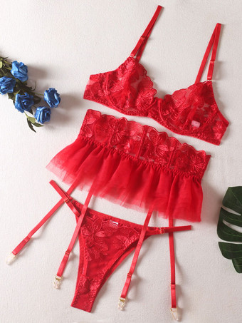 ブラジャーランジェリー女性のブラジャーブラックレースポリエステルセクシーホット下着