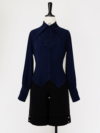 ゴスロリ ブルマ メタル ディテール ストレート ロリータ ショーツ パンツ ブラック