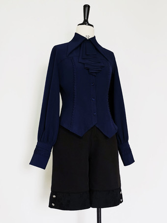 ゴスロリ ブルマ メタル ディテール ストレート ロリータ ショーツ パンツ ブラック