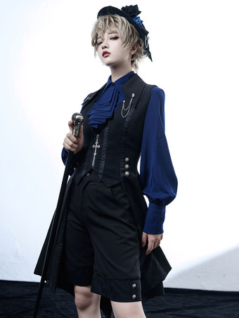 ロリータ カーディガン スイート ポリエステル 王子 ブラック