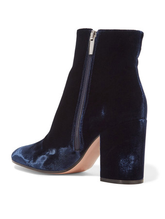 レディース ブーティ ラウンドトゥ チャンキーヒール アンクルブーツ