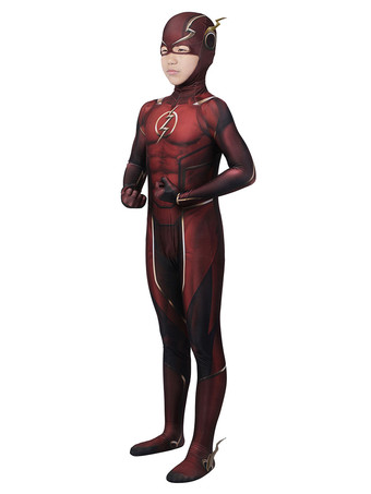 インジャスティスリーグ フラッシュ コスプレスーツ