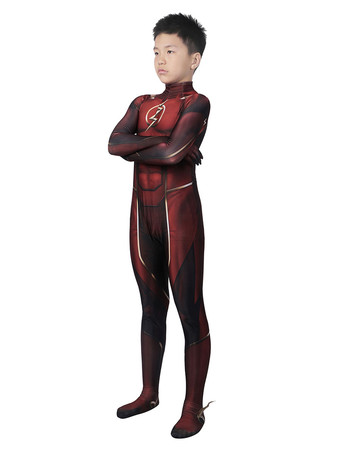 インジャスティスリーグ フラッシュ コスプレスーツ