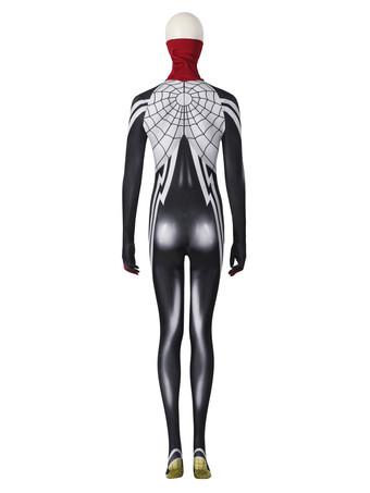 Costumi Spiderman da donna Costumi in fibra di poliestere per adulti Tuta  Lycra Spandex 