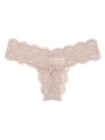 肌色女性のセクシーなパンティー パープル 1 ピース ナイロン下着弓ランジェリー