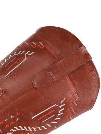 レディースホワイトブーツPUレザーポインテッドトゥミッドカーフカウボーイブーツカウガールウェディングシューズ