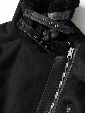 スエード ジャケット フェイク ムートン ウィンター コートアウターウェア レディース