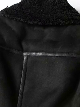 スエード ジャケット フェイク ムートン ウィンター コートアウターウェア レディース