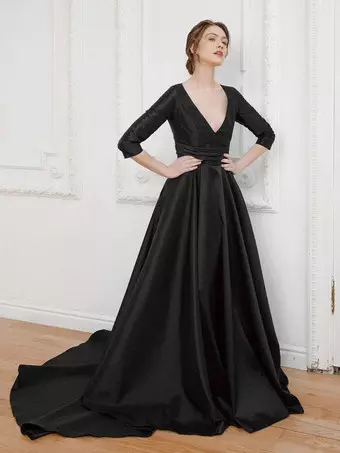 black prom dresses 2013 2013 S/S Fashion Show Black Lace Evening Dress Prom Gown (F00131100)