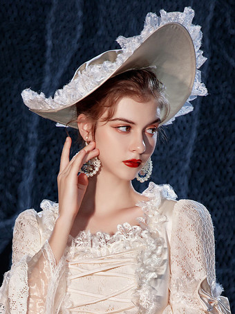 Rétro Chapeau Halloween Polyester Royal Costume Déguisement Vintage Accessoires