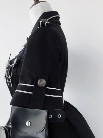 ミリタリーロリータドレスユニフォームロリータアーミー半袖ワンピース