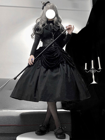 ゴシックロリータドレスムーンライトキャッスル伯爵夫人ビクトリアダークパレススタイルコスプレ衣装