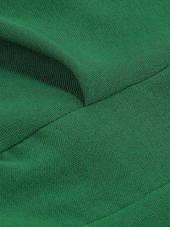 マキシワンピース ジュエルネック 長袖 ポリエステル ロングワンピース