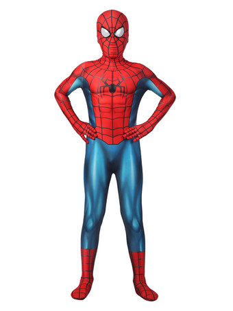 レッド キッズ スパイダーマン3 ノー・ウェイ・ホーム ピーター・パーカー キッズ クラシックスーツ