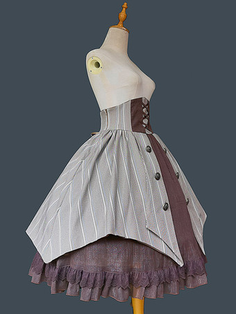 ゴシック ロリータ スカート インファンタ コーヒー ブラウン ロリータ スカート