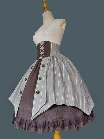 ブラウン ゴシック ロリータ スカート インファンタ コーヒー ブラウン ロリータ スカート