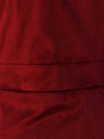 レッド レトロ コスチューム ポリエステル オーバーコート レディース レトロ トップ マリー・アントワネット コスチューム パーティー ウエディングドレス バーガンディ