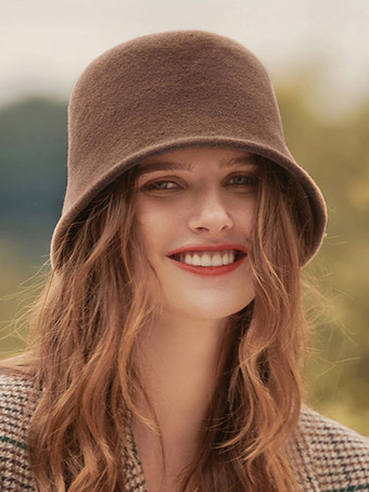 Женские шапки Симпатичные шерстяные зимние теплые шапки в британском стиле из полиэстера