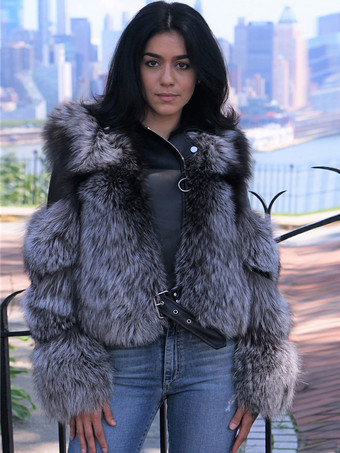 フェイクファージャケットコートレディース冬暖かいエコフレンドリーファーコート2025