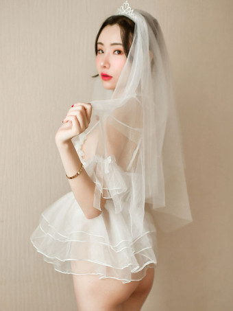 花嫁衣装 女性用 ポリエステル セクシーコスチューム