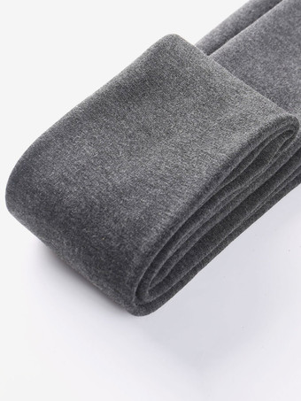 グレイ女性のためのレギンス快適なナイロン 550 グラム タイツ冬暖かいストッキング