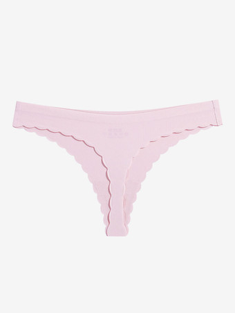 ピンク女性のセクシーなパンティー黒ポリエステル下着ランジェリー